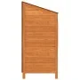 Cobertizo de jardín madera de abeto maciza marrón 55x52x112 cm de vidaXL, Cobertizos - Ref: Foro24-152181, Precio: 116,64 €, ...