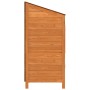 Solid spruce wood garden shed in brown, measuring 55x52x112 cm. by vidaXL, Sheds - Ref: Foro24-152181, Price: 114,28 €, Disco...