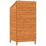 Cobertizo de jardín madera de abeto maciza marrón 55x52x112 cm de vidaXL, Cobertizos - Ref: Foro24-152181, Precio: 116,64 €, ...