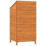 Solid spruce wood garden shed in brown, measuring 55x52x112 cm. by vidaXL, Sheds - Ref: Foro24-152181, Price: 114,28 €, Disco...