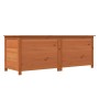 Chest for cushions solid brown fir wood 150x50x56 cm by vidaXL, Outdoor storage boxes - Ref: Foro24-152173, Price: 199,92 €, ...