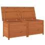 Chest for cushions solid brown fir wood 150x50x56 cm by vidaXL, Outdoor storage boxes - Ref: Foro24-152173, Price: 199,92 €, ...