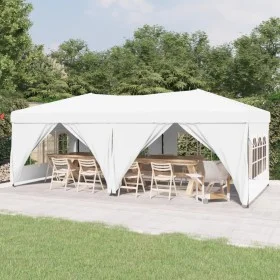Folding party tent with side walls white 3x6 m by vidaXL, Tents and gazebos - Ref: Foro24-93545, Price: 285,66 €, Discount: %