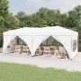 Carpa para fiestas plegable con paredes laterales blanca 3x6 m de vidaXL, Carpas y cenadores - Ref: Foro24-93545, Precio: 285...