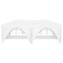 Faltbares Partyzelt mit Seitenwänden weiß 3x6 m von vidaXL, Zelte und Pavillons - Ref: Foro24-93545, Preis: 290,30 €, Rabatt: %