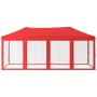 Faltbares Partyzelt mit Seitenwänden rot 3x6 m von vidaXL, Zelte und Pavillons - Ref: Foro24-93555, Preis: 196,03 €, Rabatt: %