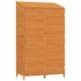 Gartenschuppen aus massivem braunem Tannenholz, 102 x 52 x 174,5 cm von vidaXL, Schuppen - Ref: Foro24-152193, Preis: 279,50 ...