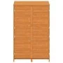 Gartenschuppen aus massivem braunem Tannenholz, 102 x 52 x 174,5 cm von vidaXL, Schuppen - Ref: Foro24-152193, Preis: 279,50 ...