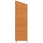Gartenschuppen aus massivem braunem Tannenholz, 102 x 52 x 174,5 cm von vidaXL, Schuppen - Ref: Foro24-152193, Preis: 279,50 ...