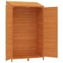 Gartenschuppen aus massivem braunem Tannenholz, 102 x 52 x 174,5 cm von vidaXL, Schuppen - Ref: Foro24-152193, Preis: 279,50 ...