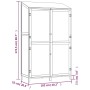 Garden shed solid brown fir wood 102x52x174.5cm by vidaXL, Sheds - Ref: Foro24-152193, Price: 346,54 €, Discount: %