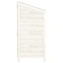 Gartenhaus massiv Fichtenholz weiß 102x52x112 cm von vidaXL, Schuppen - Ref: Foro24-152183, Preis: 206,45 €, Rabatt: %