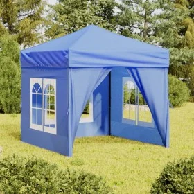 Folding party tent with blue side walls 2x2 m by vidaXL, Tents and gazebos - Ref: Foro24-93500, Price: 117,47 €, Discount: %