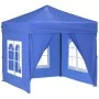 Folding party tent with blue side walls 2x2 m by vidaXL, Tents and gazebos - Ref: Foro24-93500, Price: 117,47 €, Discount: %