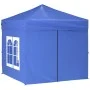 Folding party tent with blue side walls 2x2 m by vidaXL, Tents and gazebos - Ref: Foro24-93500, Price: 117,47 €, Discount: %