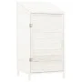 Gartenschuppen aus massivem Weißtannenholz, 55 x 52 x 112 cm von vidaXL, Schuppen - Ref: Foro24-152179, Preis: 113,80 €, Raba...