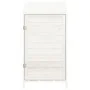 Gartenschuppen aus massivem Weißtannenholz, 55 x 52 x 112 cm von vidaXL, Schuppen - Ref: Foro24-152179, Preis: 113,80 €, Raba...
