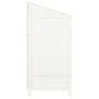 Garden shed solid white fir wood 55x52x112 cm by vidaXL, Sheds - Ref: Foro24-152179, Price: 113,62 €, Discount: %