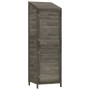 Cobertizo de jardín madera maciza abeto antracita 55x52x174,5cm de vidaXL, Cobertizos - Ref: Foro24-152188, Precio: 185,92 €,...