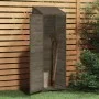 Solid spruce garden shed in anthracite color, measuring 55x52x174.5cm. by vidaXL, Sheds - Ref: Foro24-152188, Price: 196,89 €...