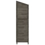 Cobertizo de jardín madera maciza abeto antracita 55x52x174,5cm de vidaXL, Cobertizos - Ref: Foro24-152188, Precio: 185,92 €,...