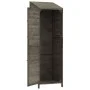 Solid spruce garden shed in anthracite color, measuring 55x52x174.5cm. by vidaXL, Sheds - Ref: Foro24-152188, Price: 196,89 €...
