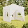Folding party tent with side walls white 2x2 m by vidaXL, Tents and gazebos - Ref: Foro24-93503, Price: 120,41 €, Discount: %