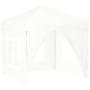 Folding party tent with side walls white 2x2 m by vidaXL, Tents and gazebos - Ref: Foro24-93503, Price: 122,82 €, Discount: %