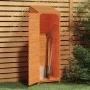 Garden shed solid brown fir wood 55x52x174.5cm by vidaXL, Sheds - Ref: Foro24-152189, Price: 196,29 €, Discount: %