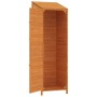 Garden shed solid brown fir wood 55x52x174.5cm by vidaXL, Sheds - Ref: Foro24-152189, Price: 188,48 €, Discount: %