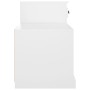 Weißer Schuhschrank aus Sperrholz, 100 x 42 x 60 cm von vidaXL, Schuhregale und Schuhorganisatoren - Ref: Foro24-816416, Prei...