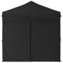 Faltbares Partyzelt mit Seitenwänden schwarz 2x2 m von vidaXL, Zelte und Pavillons - Ref: Foro24-93504, Preis: 128,80 €, Raba...