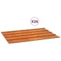 Roof panels 36 pcs rusty corten steel 60x44cm by vidaXL, Roof tiles and roof tiles - Ref: Foro24-151971, Price: 138,69 €, Dis...