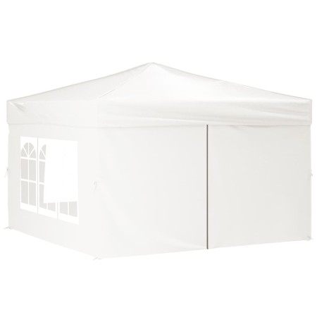Folding party tent with side walls white 3x3 m by vidaXL, Tents and gazebos - Ref: Foro24-93524, Price: 153,45 €, Discount: %