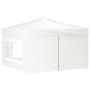 Folding party tent with side walls white 3x3 m by vidaXL, Tents and gazebos - Ref: Foro24-93524, Price: 153,45 €, Discount: %