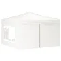 Folding party tent with side walls white 3x3 m by vidaXL, Tents and gazebos - Ref: Foro24-93524, Price: 145,27 €, Discount: %