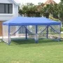 Faltbares Partyzelt mit blauen Seitenwänden 3x6 m von vidaXL, Zelte und Pavillons - Ref: Foro24-93549, Preis: 225,63 €, Rabat...