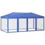 Carpa para fiestas plegable con paredes laterales azul 3x6 m de vidaXL, Carpas y cenadores - Ref: Foro24-93549, Precio: 225,6...