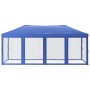 Folding party tent with blue side walls 3x6 m by vidaXL, Tents and gazebos - Ref: Foro24-93549, Price: 229,83 €, Discount: %