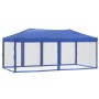 Folding party tent with blue side walls 3x6 m by vidaXL, Tents and gazebos - Ref: Foro24-93549, Price: 229,83 €, Discount: %