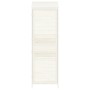 Gartenschuppen aus massivem weißem Tannenholz, 55 x 52 x 174,5 cm von vidaXL, Schuppen - Ref: Foro24-152187, Preis: 200,58 €,...