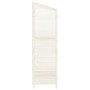 Cobertizo de jardín madera maciza de abeto blanco 55x52x174,5cm de vidaXL, Cobertizos - Ref: Foro24-152187, Precio: 200,58 €,...
