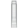 Cestas de gaviones 5 uds forma de arco hierro 300x50x200/220 cm