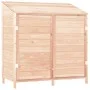 Cobertizo de jardín madera de abeto maciza 102x52x112 cm de vidaXL, Cobertizos - Ref: Foro24-152182, Precio: 166,83 €, Descue...