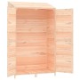 Cobertizo de jardín madera maciza de abeto 102x52x174,5 cm de vidaXL, Cobertizos - Ref: Foro24-152190, Precio: 272,19 €, Desc...