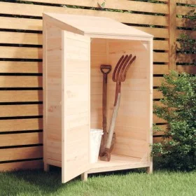 Gartenhaus aus massivem Tannenholz 55x52x112 cm von vidaXL, Schuppen - Ref: Foro24-152178, Preis: 123,03 €, Rabatt: %