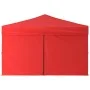 Folding party tent with side walls red 3x3 m by vidaXL, Tents and gazebos - Ref: Foro24-93527, Price: 161,37 €, Discount: %