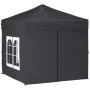 Folding party tent with anthracite side walls 2x2 m by vidaXL, Tents and gazebos - Ref: Foro24-93502, Price: 129,76 €, Discou...