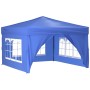 Faltbares Partyzelt mit blauen Seitenwänden 3x3 m von vidaXL, Zelte und Pavillons - Ref: Foro24-93521, Preis: 155,28 €, Rabat...