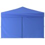 Faltbares Partyzelt mit blauen Seitenwänden 3x3 m von vidaXL, Zelte und Pavillons - Ref: Foro24-93521, Preis: 155,28 €, Rabat...